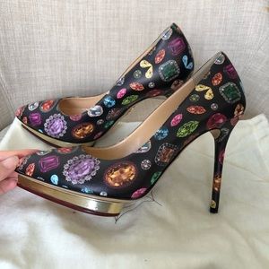 Brand new Charlotte Olympia heels size 7.5